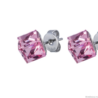 Пусеты Fiore Luna,  Pink, SWE2127/2 P S Пусеты Fiore Luna,  Pink, SWE2127/2 P S